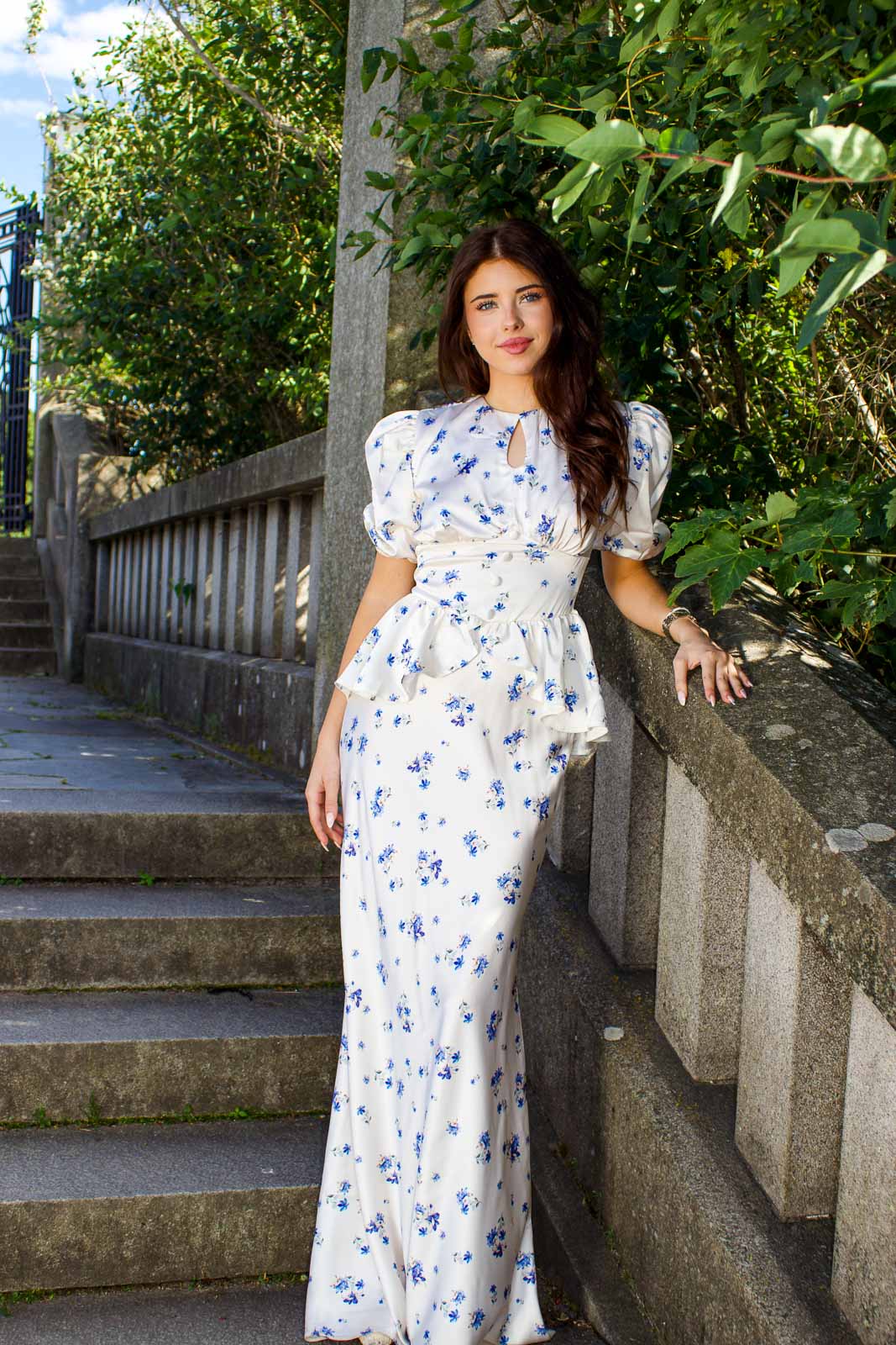 Beatrice silk dress