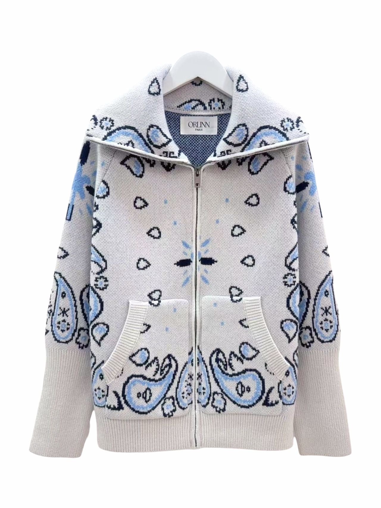 Paisley Zip Jacket