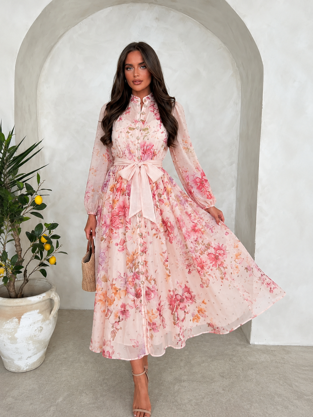 Rosy Dress