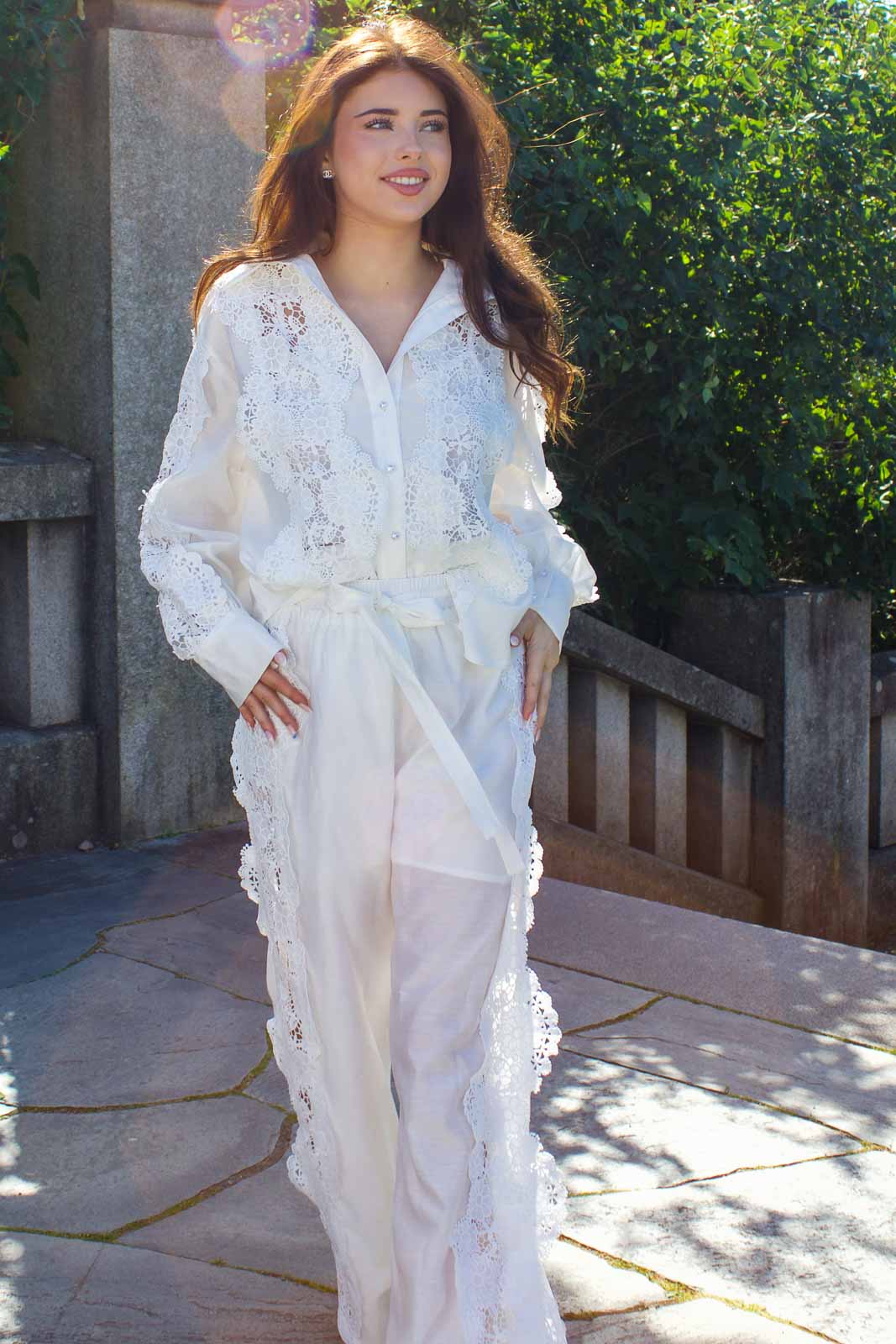 Silk Lace Sett
