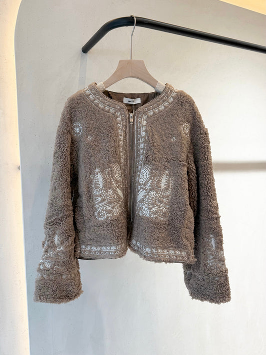 Paisley teddy jacket – Maëlle, bilde 2