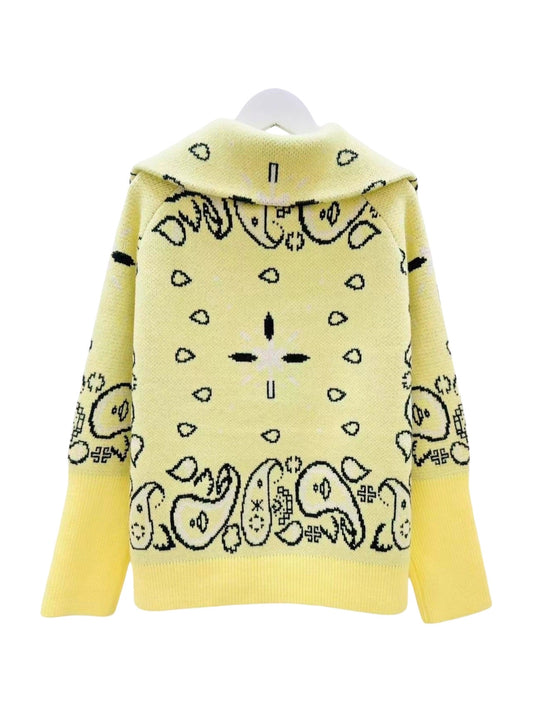 Paisley Zip Jacket