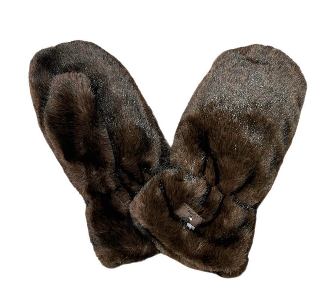 Snow pelsvotter choco