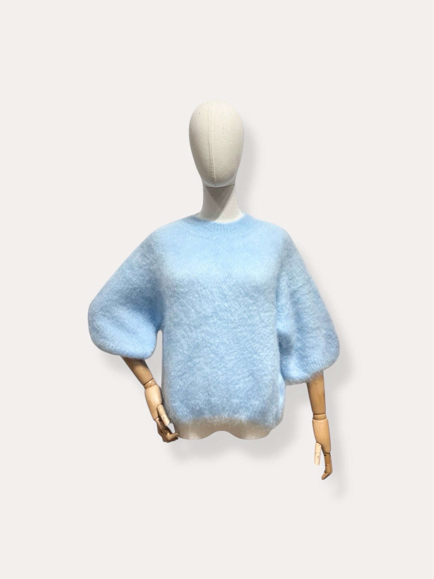 Dream kid-mohair blå