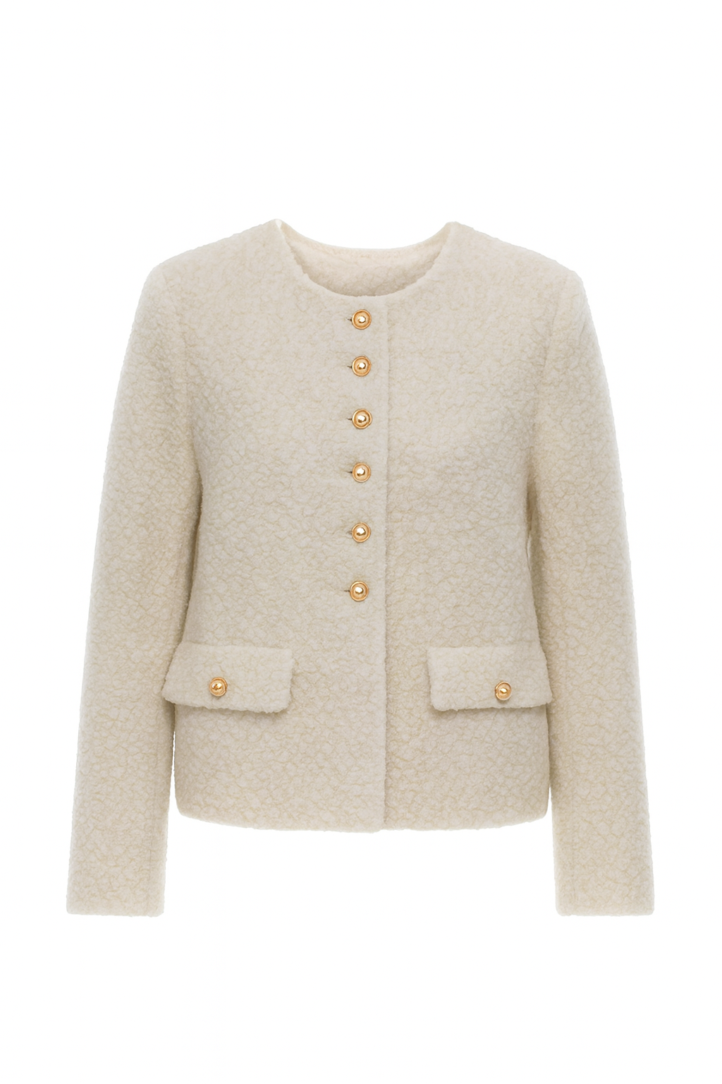 Emily teddy jacket creme
