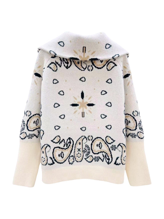 Paisley Zip Jacket