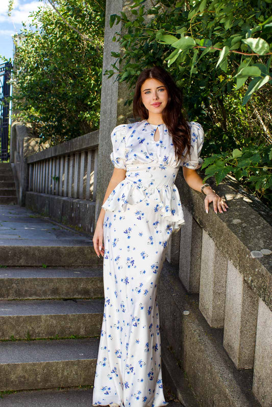 Beatrice silk dress