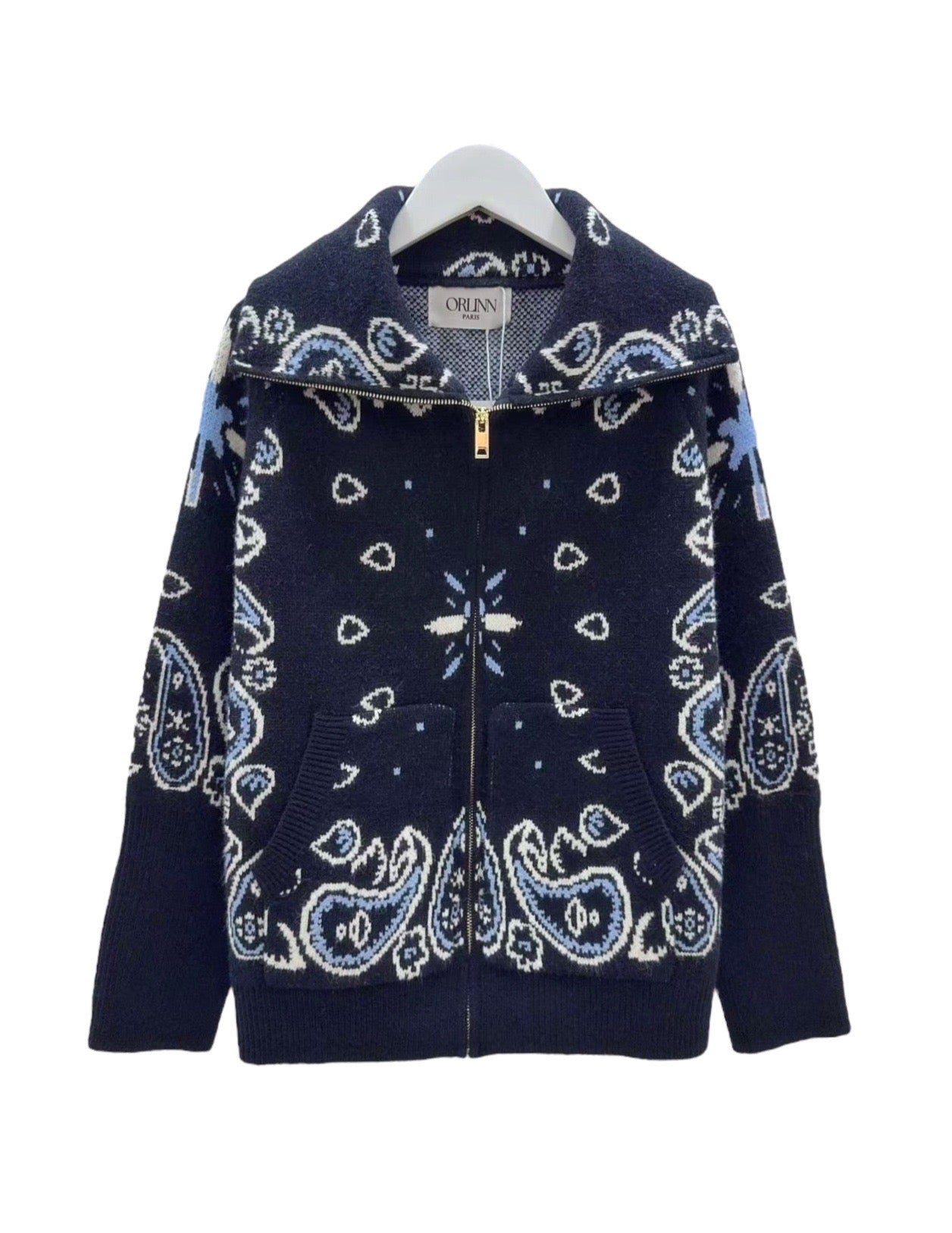 PREORDER Paisley Zip Jacket