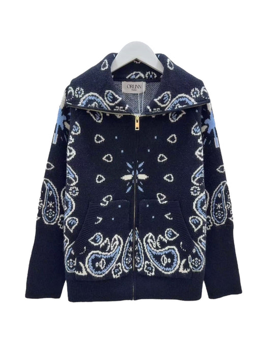 Paisley Zip Jacket