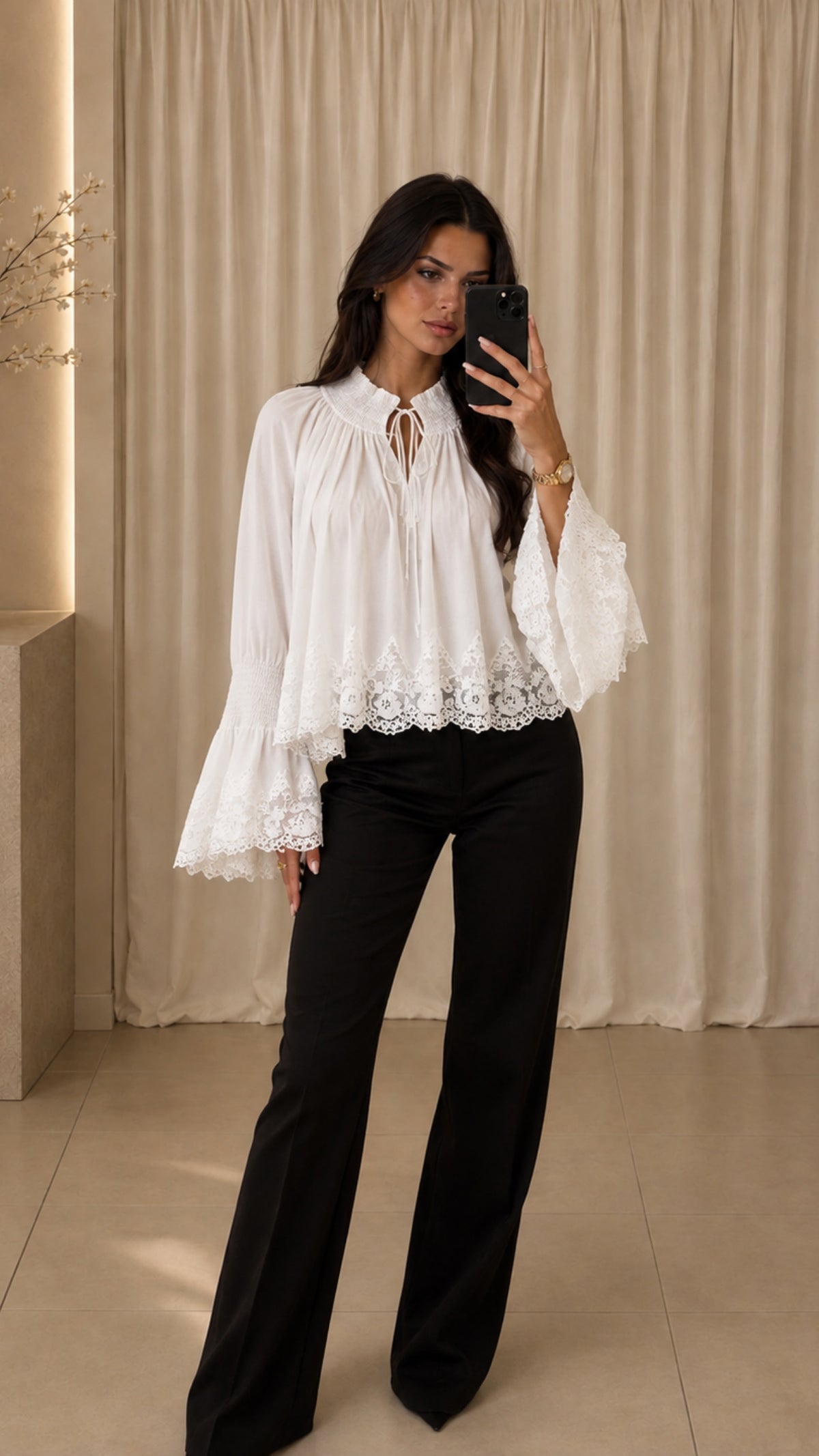 Belle Lace blouse