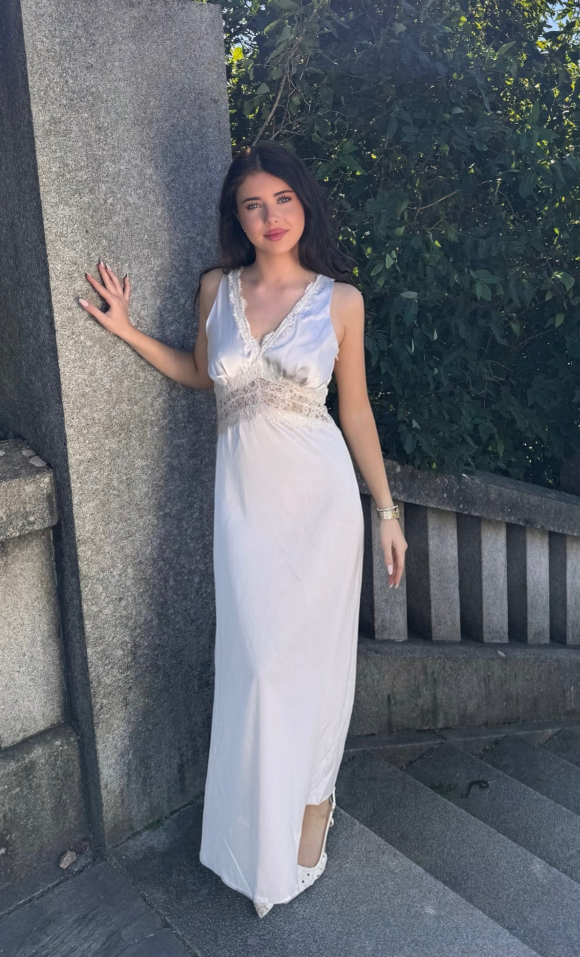 Isabelle Satin Dress – Maëlle