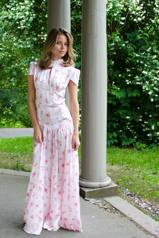 Rosalie silk dress
