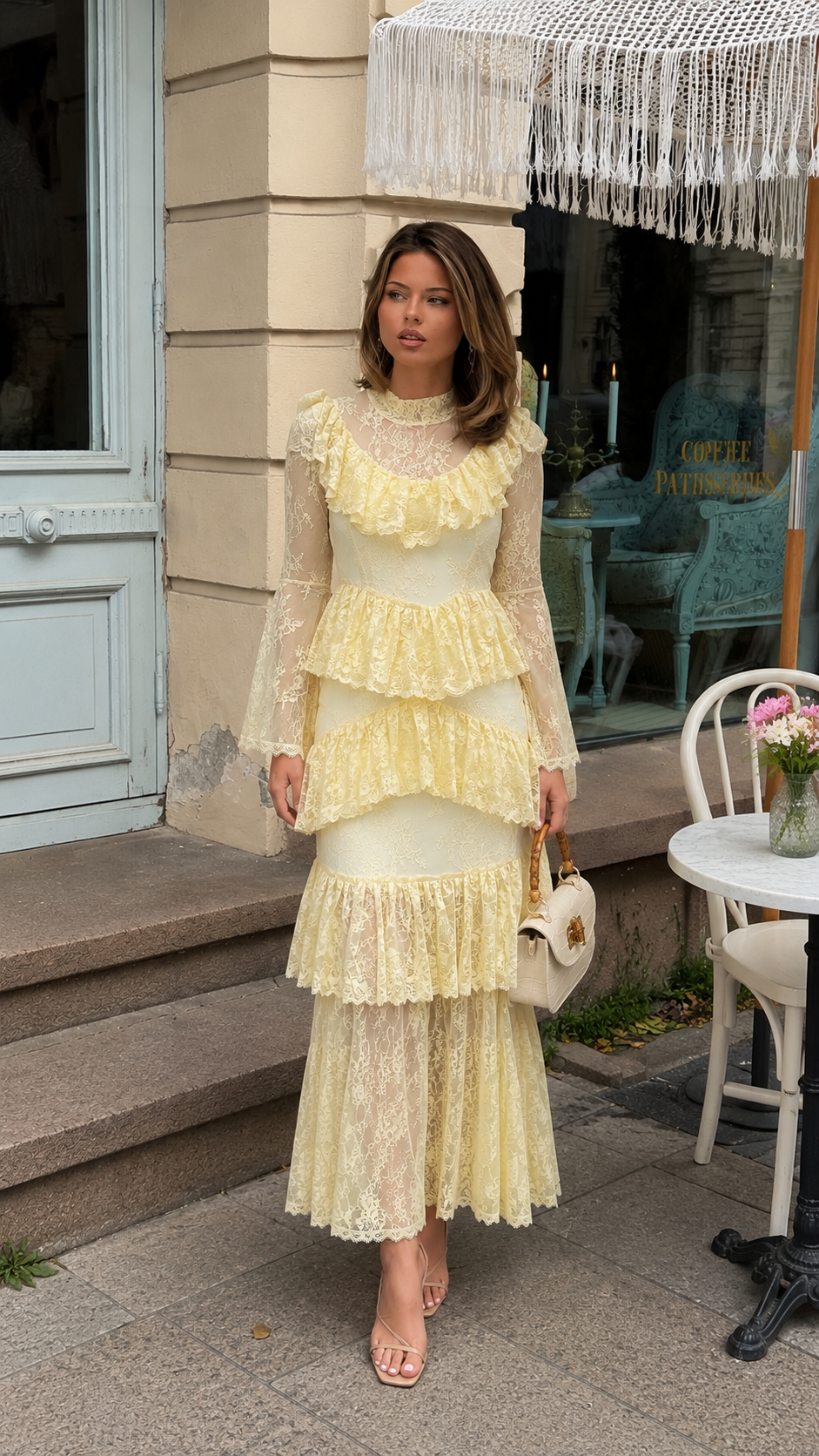 Élise Lace Dress
