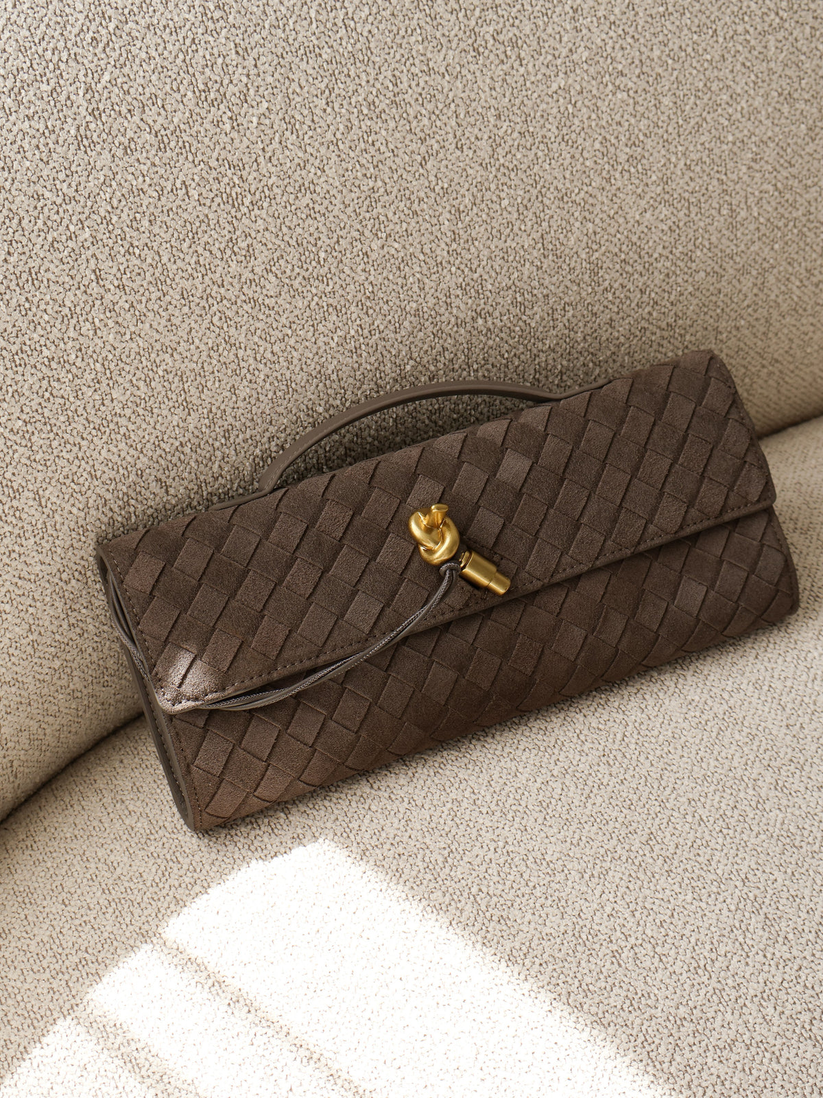 Louise clutch taupe