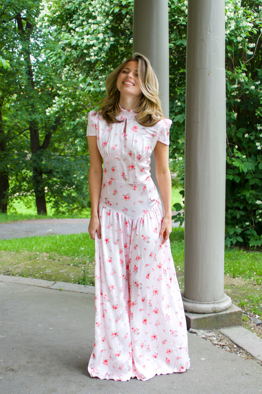Rosalie silk dress