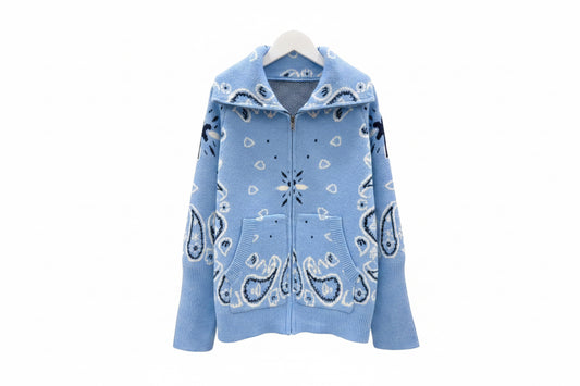 Paisley Zip-Jacket