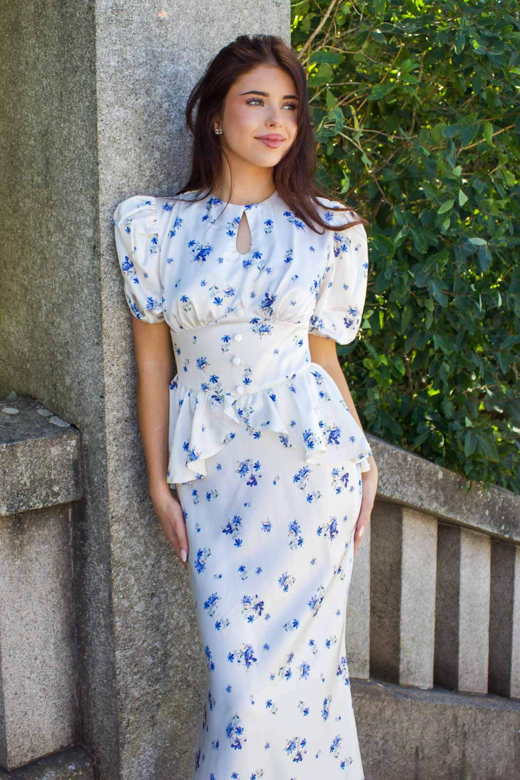 Beatrice silk dress