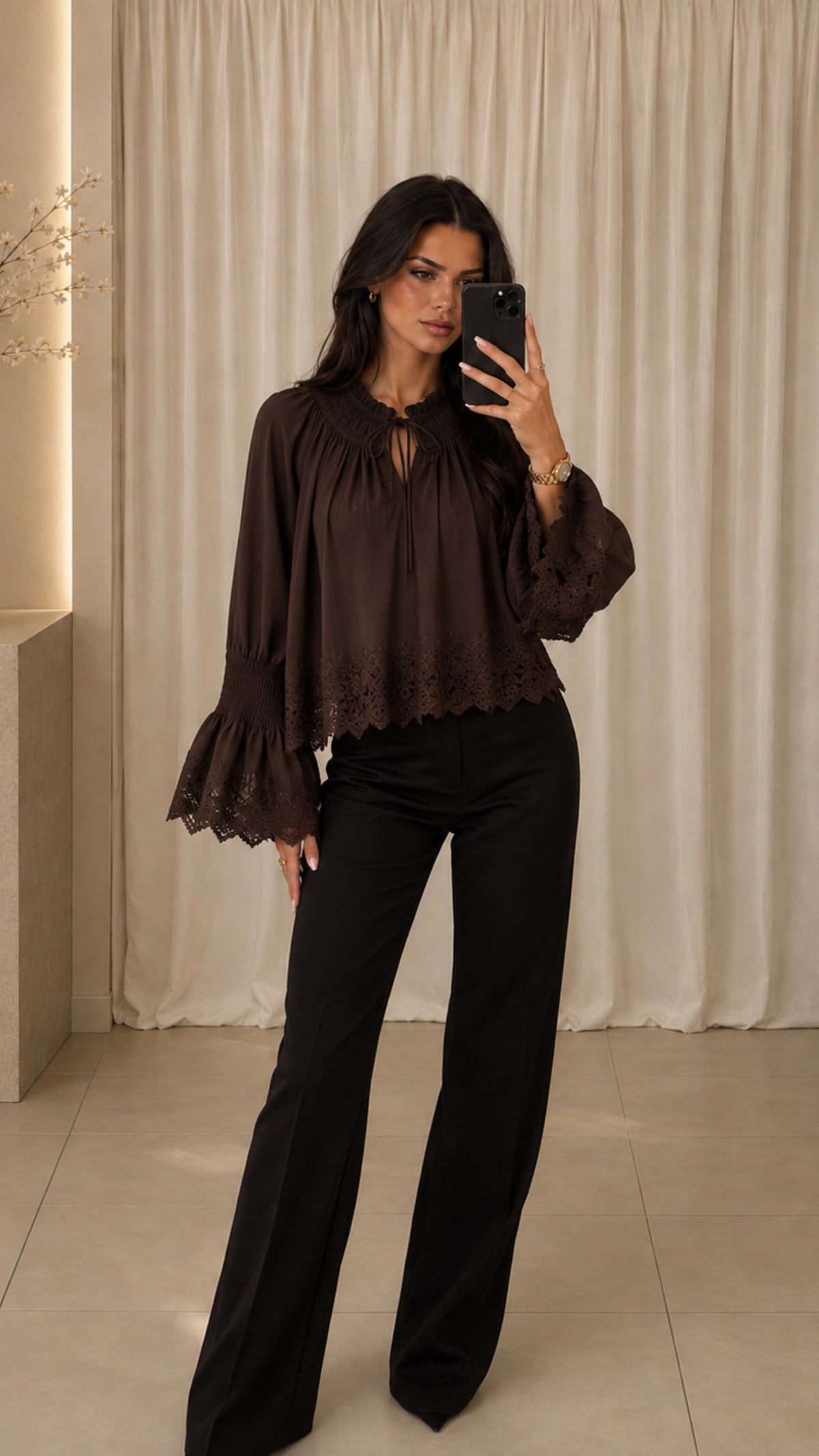 Belle Lace blouse