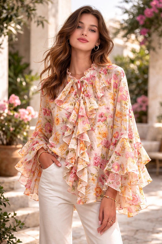 Melissa chiffon Bluse