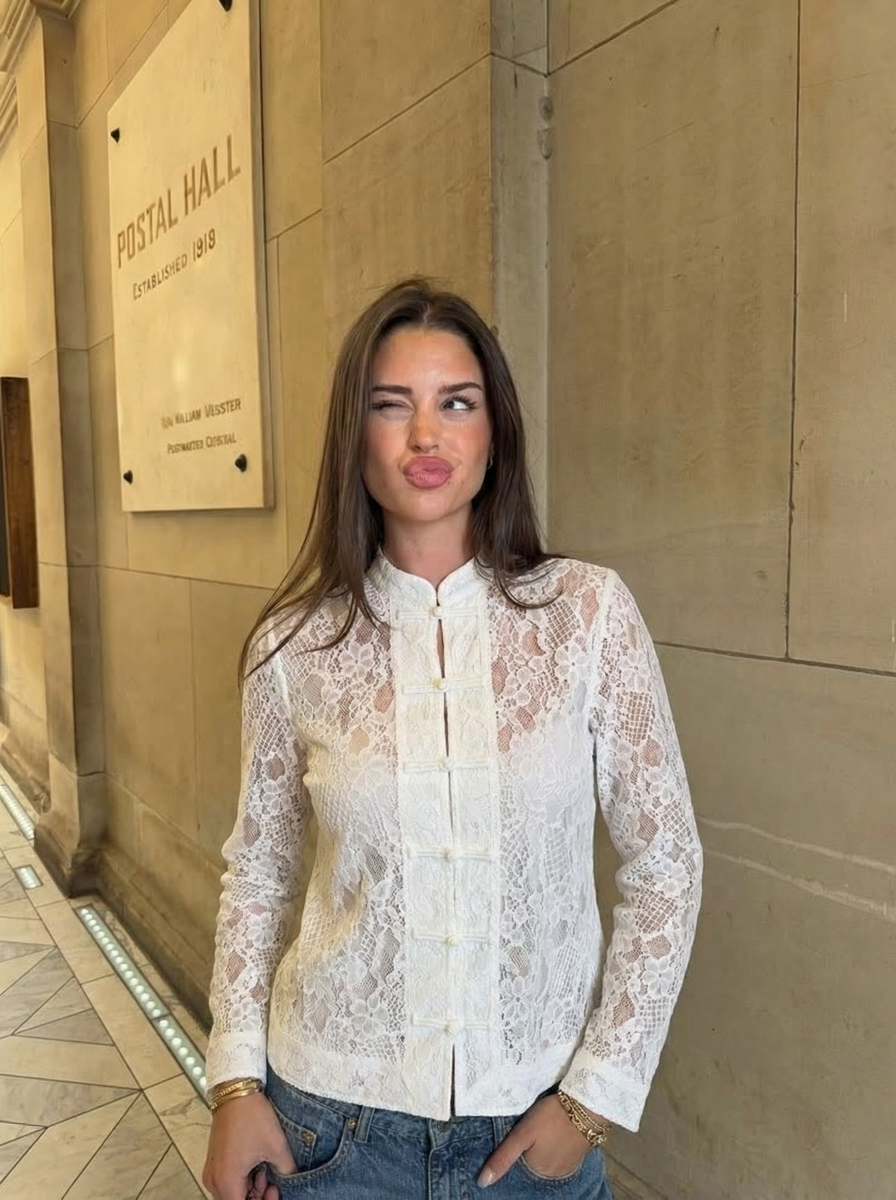 Filippa lace top – Maëlle