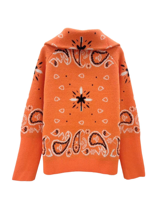 Paisley Zip Jacket