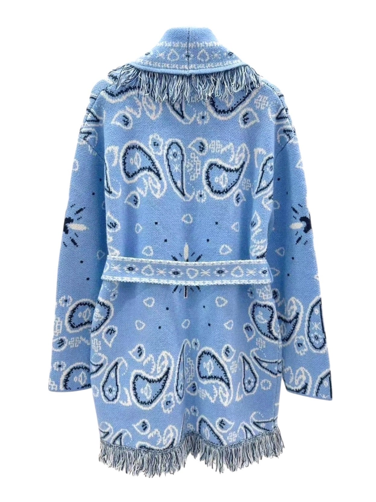 Cardigan i Paisley mønster