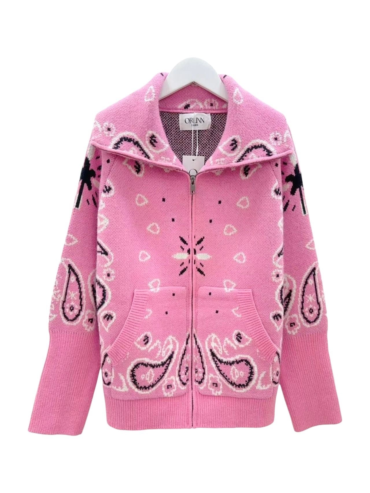 Paisley Zip Jacket