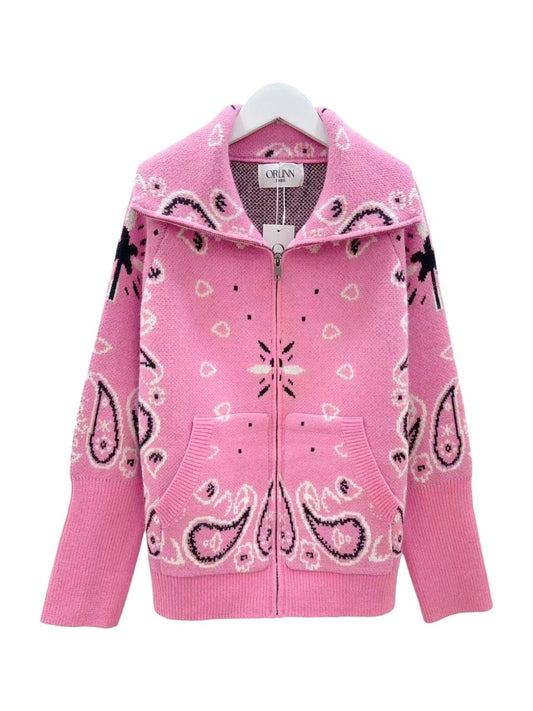 Paisley Zip Jacket