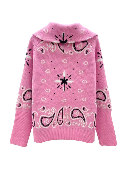 Paisley Zip Jacket