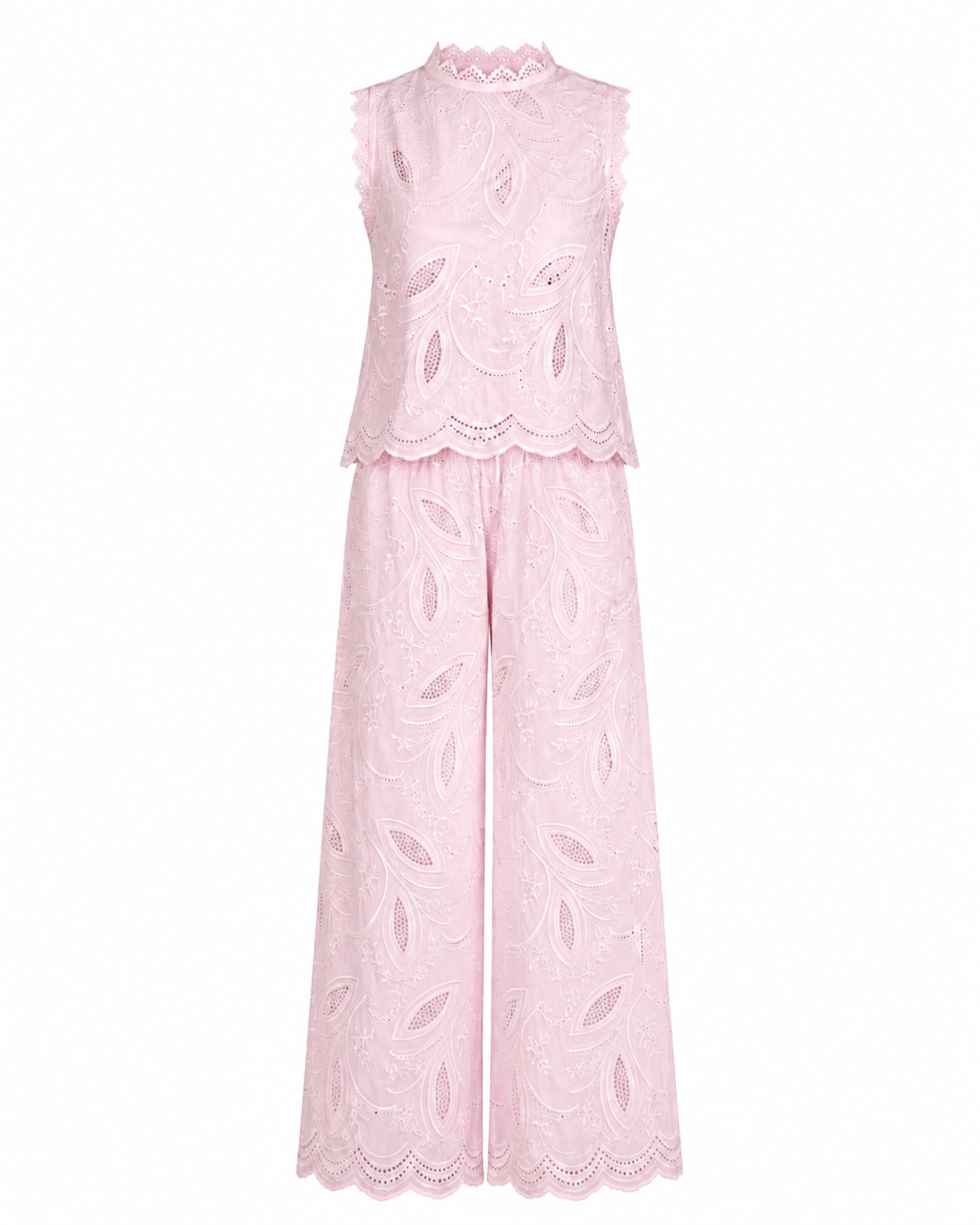 Sandy sett lys rosa
