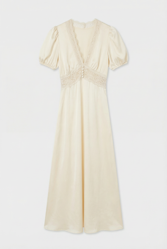 Delara Satin Dress