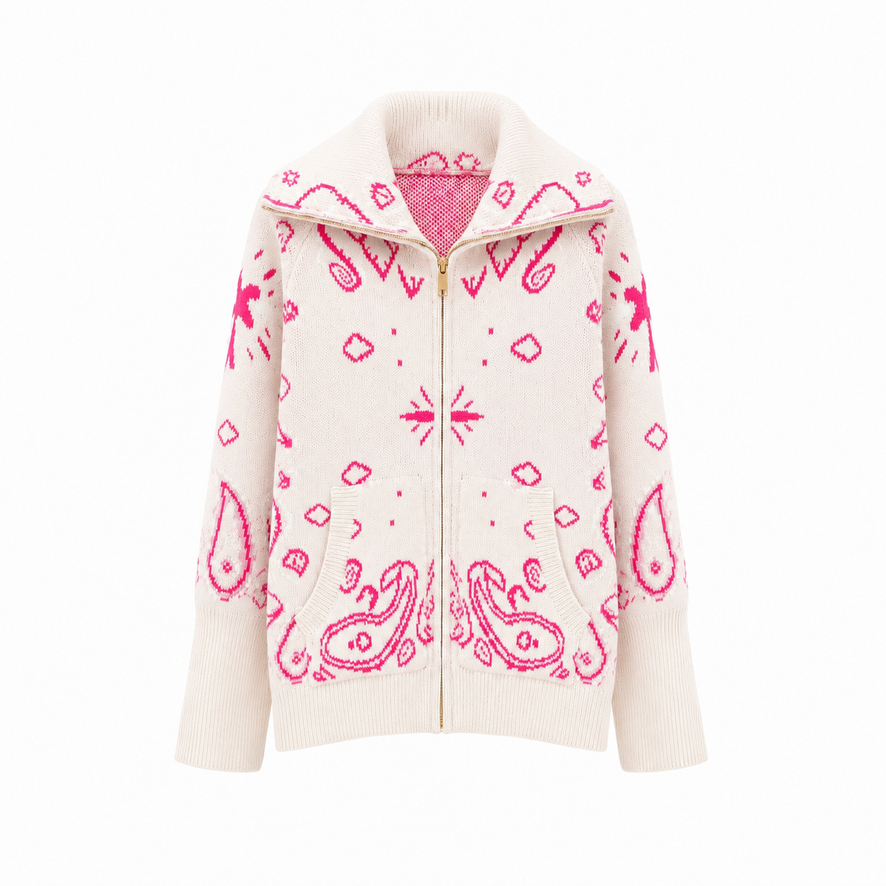 Paisley Zip Jacket
