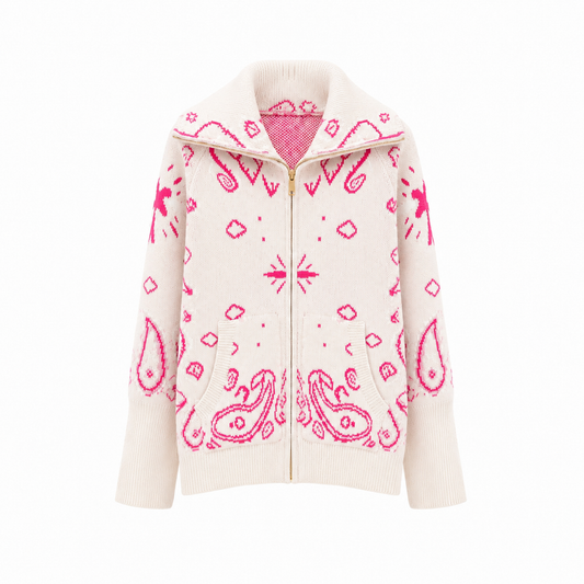 Paisley Zip Jacket