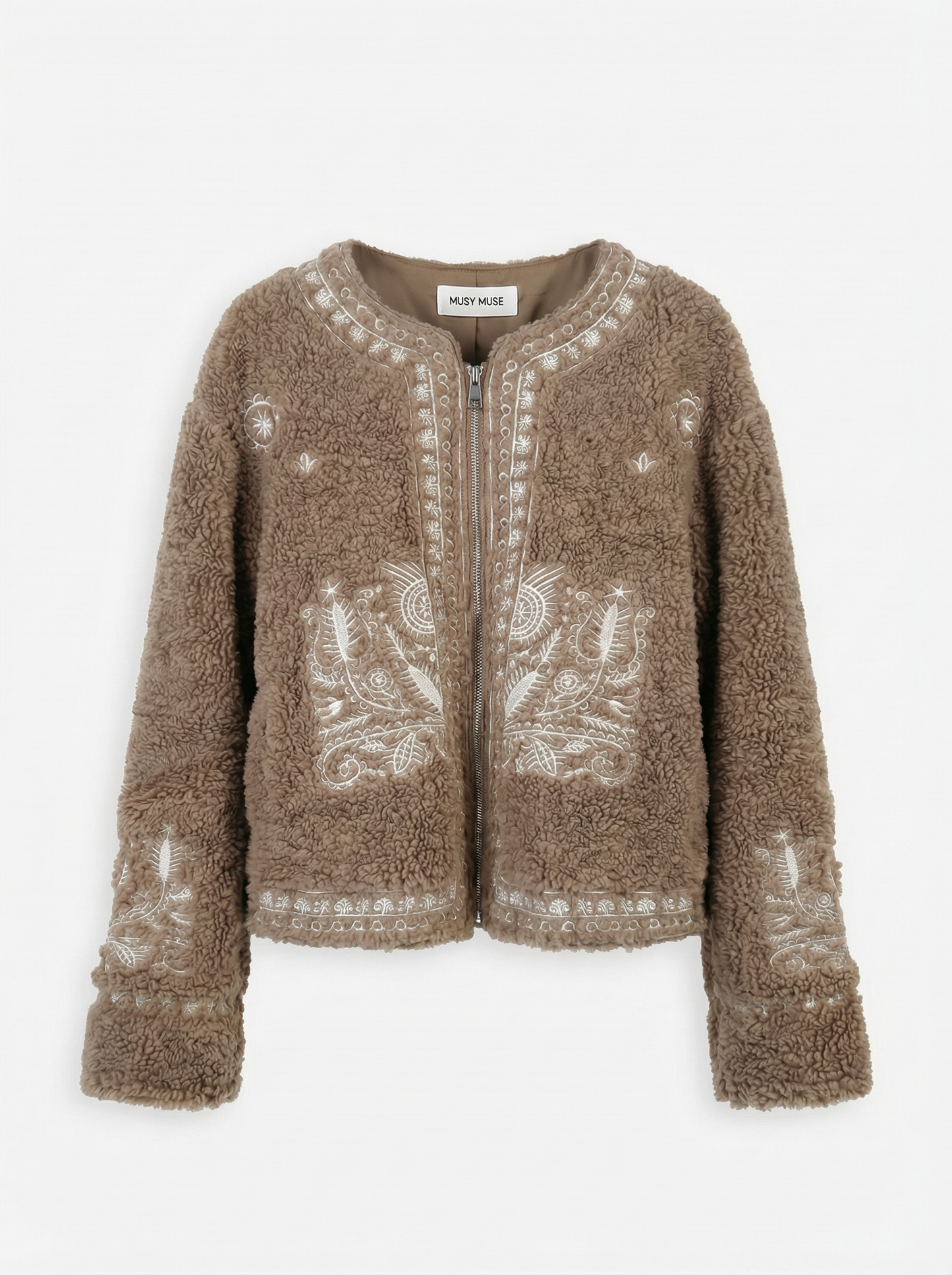 Paisley teddy jacket – Maëlle