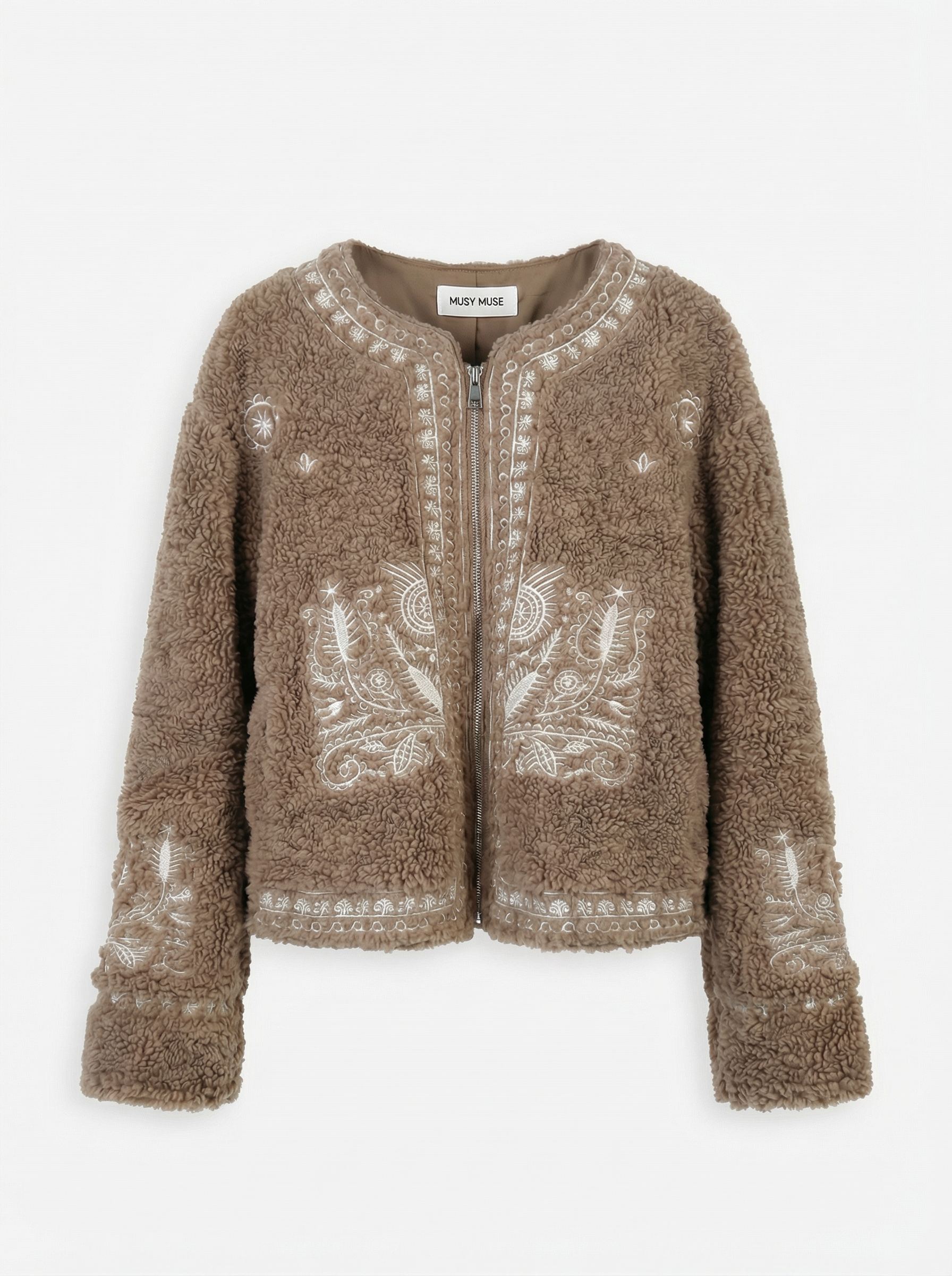 Paisley teddy jacket – Maëlle