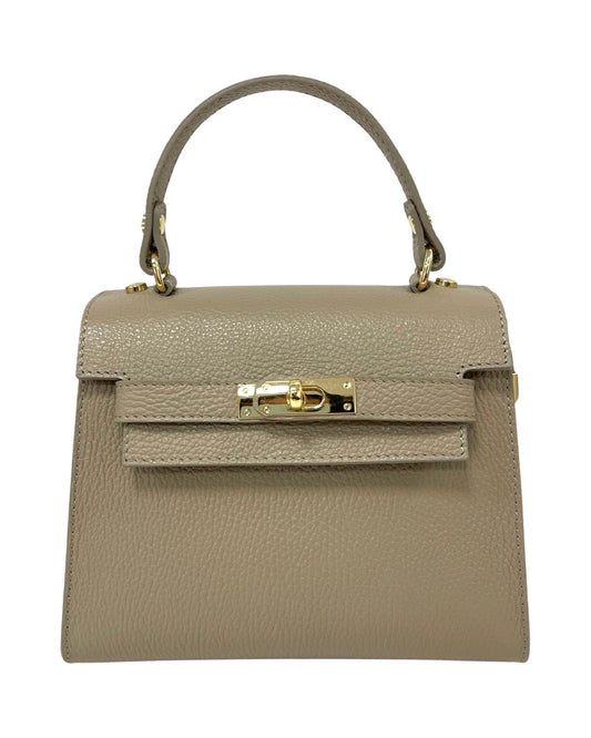 Isabel skinnveske Taupe