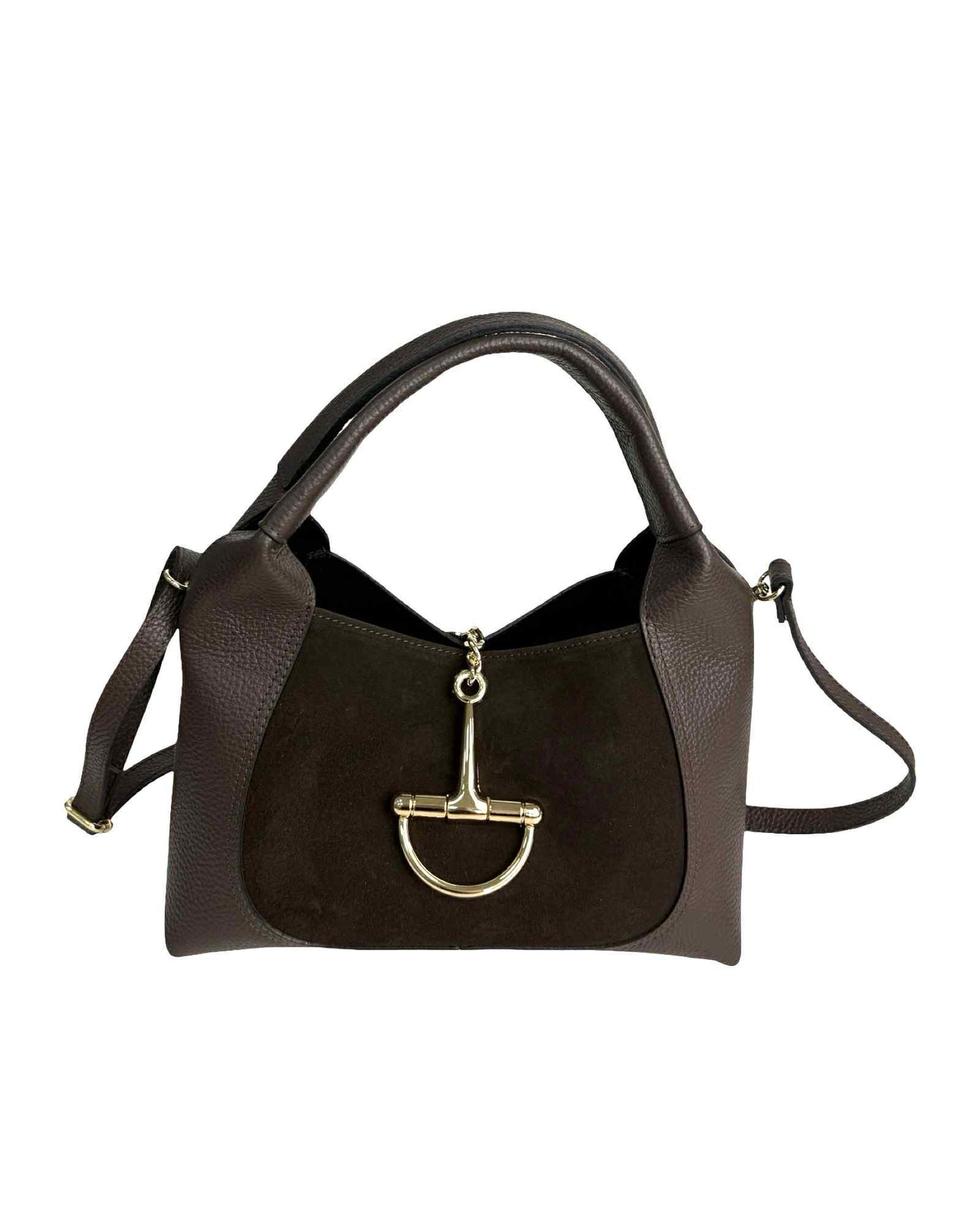 Bella skinnveske choco