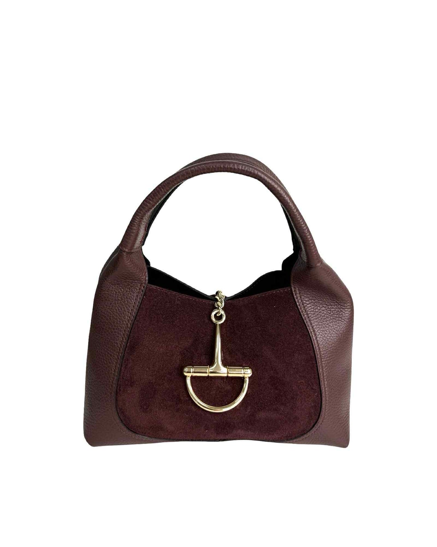 Bella skinnveske Bordeaux